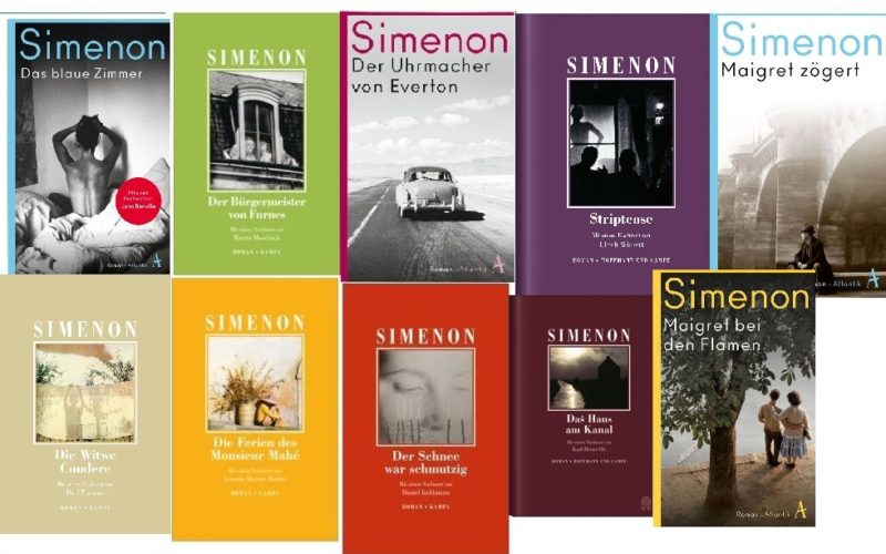 Cover von Simenon Romanen